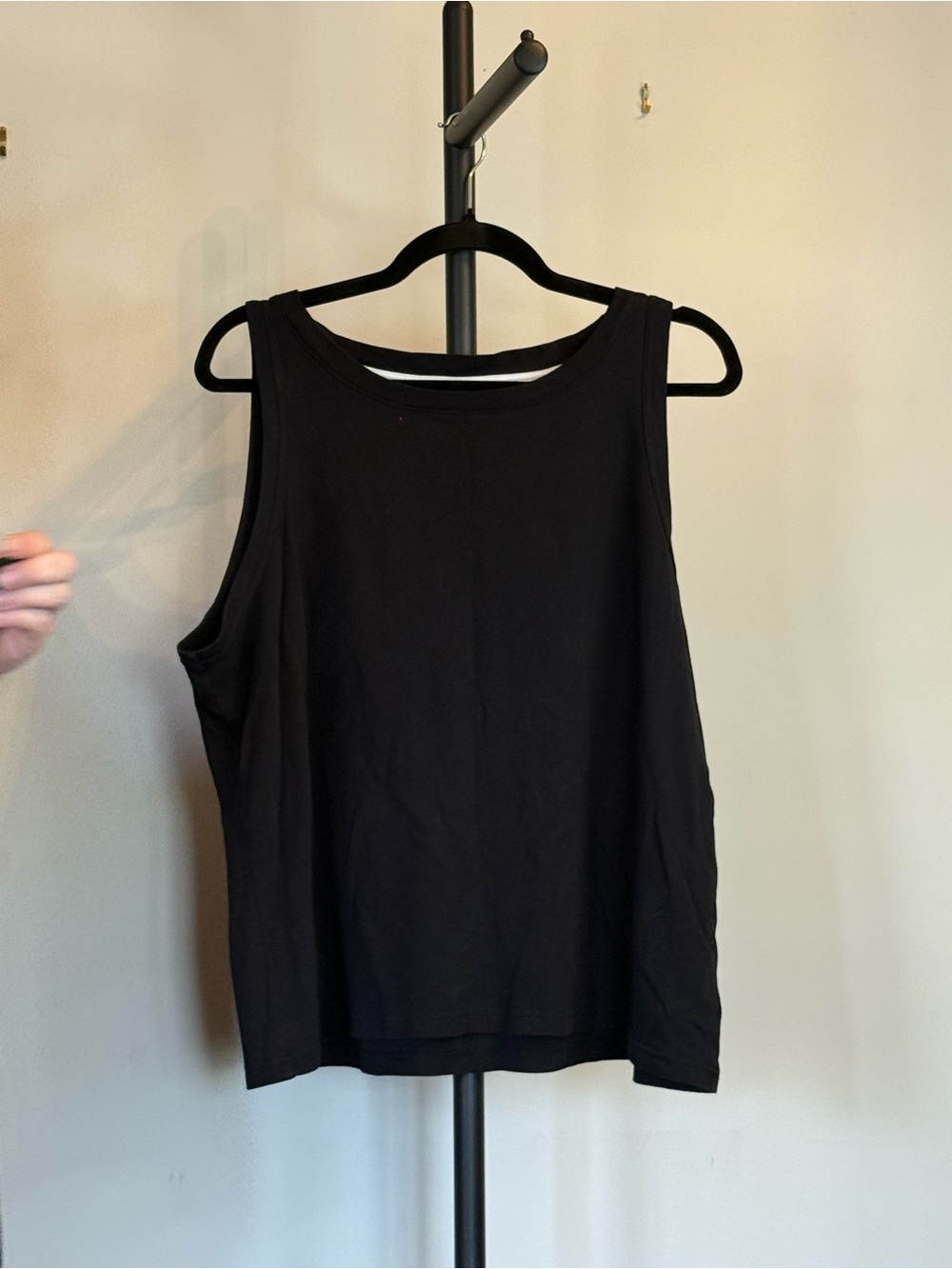 3/$10 Jones New York Black Sleeveless Tank Top